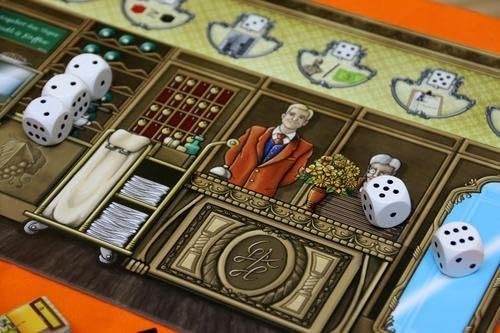 Games Grand Austria Hotel Board Game | Action Drafting Strategy Game for Adults and Kids | Ages 12+ | 2-4 Players | Average Playtime 60-120 Minutes | Made by Lookout Games