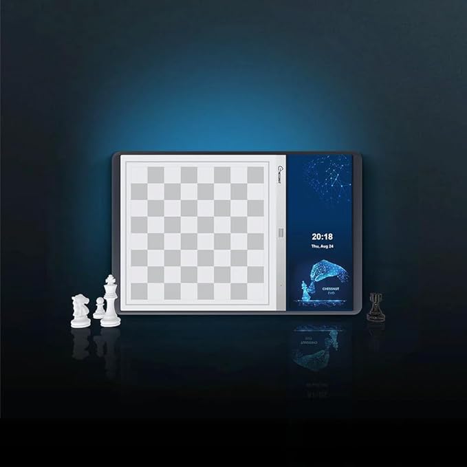 Evo - The Future of Ultra Smart AI Chessboard, Built-in Maia Engine, Customized Chess Bot, All-in-one, Supports Mainstream Chess Platforms, Full Piece Recognition
