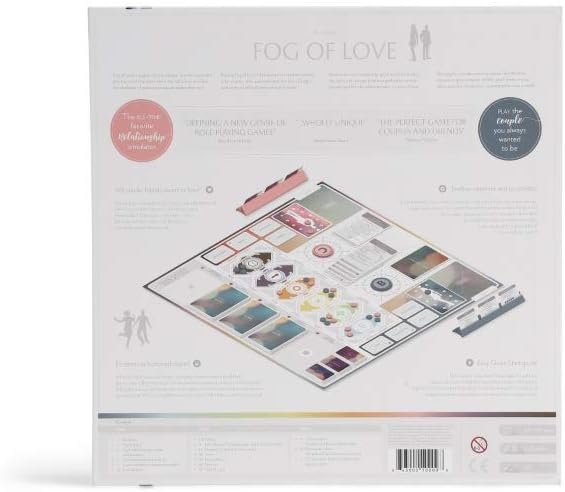 Hush Hush Projects Fog of Love Board Game Male-Female Cover Multicolor