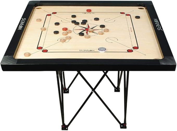 Foldable Height Adjustable Carrom Board Stand Professional Easy Fold Hydraulic Premium Quality for Carom