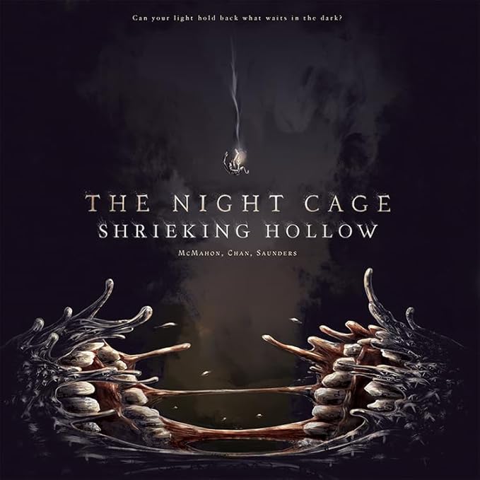 Smirk & Dagger The Night Cage Expansion The Shrieking Hollow Tile Placement Cooperative Board Game with New Threats and Challenges – for Ages 14+, 1 to 5 Players & 40 to 60 Min Playtime