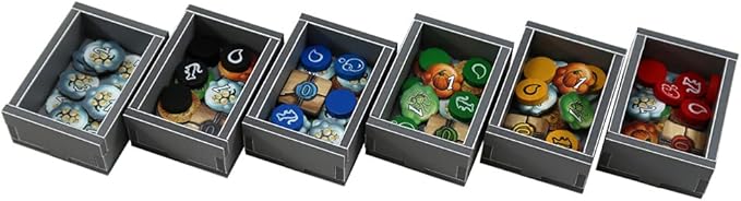 Folded Space Quacks of Quedlinburg and Expansions Board Game Box Inserts