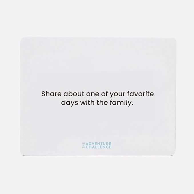 The Adventure Challenge Connection Cards - Fun Family Game