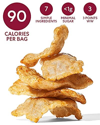 SNACKLINS Plant Based Crisps TERIYAKI - Gluten Free, Grain Free, 100% Kosher, Vegan Healthy Snacks, Crunchy Puffed Snack, Only 90 Calories Per Bag - .9oz Bag (Case of 6)