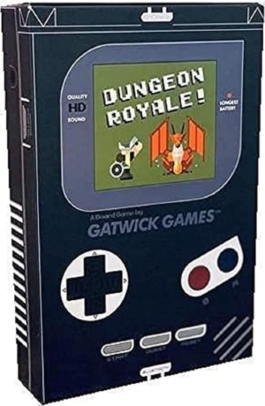 Gatwick Games Dungeon Royale - Best Rated Strategy Board Game Popular New Game Funded on Kickstarter - Great for Family Game Night and Birthday Party Events - 2 to 5 Players [Blue]