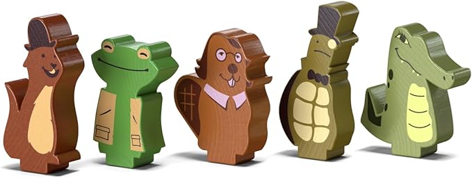 ALLPLAY - River Valley Glassworks Deluxe Edition Board Game for Families and Adults - Cozy Yet Clever Drafting Game - Colorful, Tactile Pieces - Scoring Puzzle - 1 to 5 Players - 20 Minutes