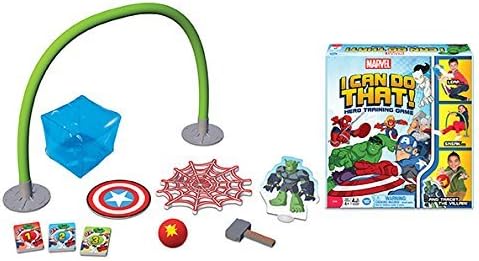 Wonder Forge Marvel I Can Do That! Game - Exciting Superhero Activity Game | Engaging Family Fun | Promotes Physical, Social and Creative Skills