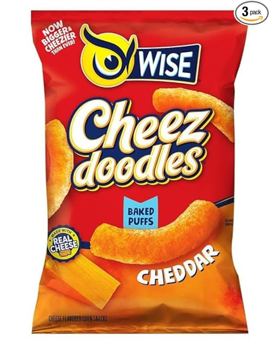Wise Food Cheddar Cheese Doodles (3)