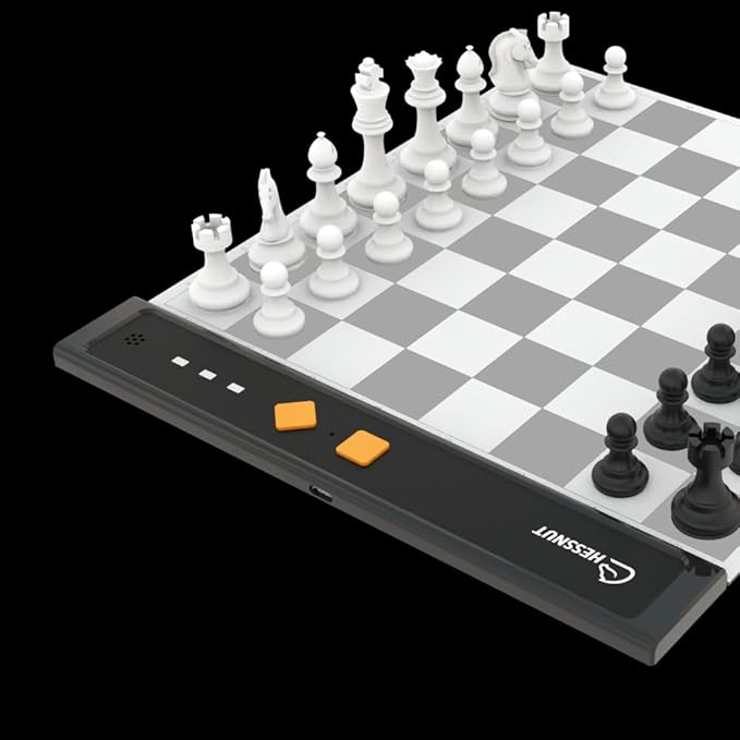 Go Ultimate Portable Travel Electronic Chessboard with Full Piece Recognition and Strong Magnetic Adhesion - Perfect Desk or Travel Size（Orange）…
