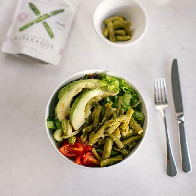 POSHI Marinated Vegetables Variety Pack | Asparagus, French Beans, Cauliflower, Artichoke | Keto, Vegan, Paleo, Non GMO, Gluten Free, Gourmet, Healthy, Fully Cooked (12 Pack)