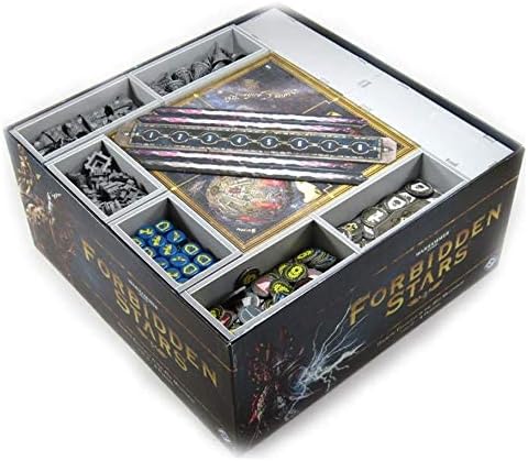 Folded Space Forbidden Stars Board Game Box Inserts