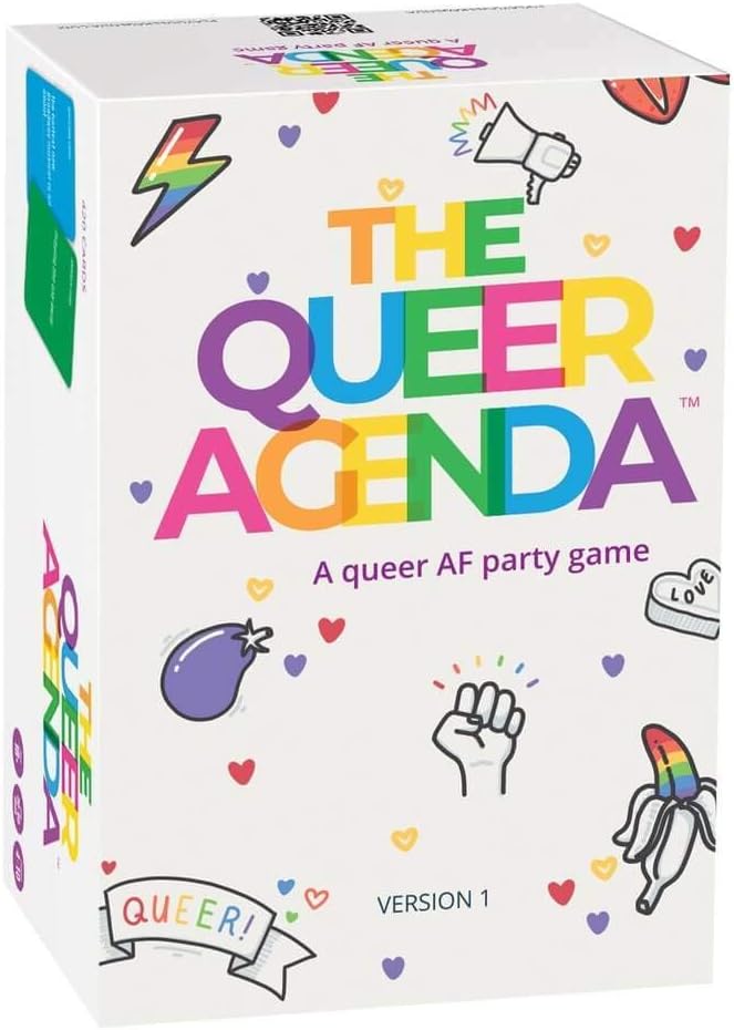 FITZ - The Queer Agenda -CardGame - LGBTQ Gifts - Gay -Games - A Brazen Party -Game - 350 Sassy -Cards - Ultimate LGBTQ Drag Race Experience - Lesbian Gifts