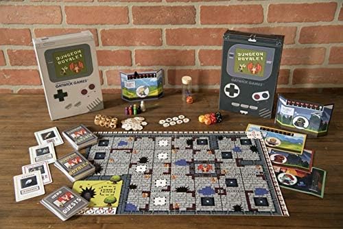 Dungeon Royale - Best Rated Strategy Board Game by Gatwick Games - Popular New Game Funded on Kickstarter - Great for Family Game Night and Birthday Party Events - 2 to 5 Players [Grey]