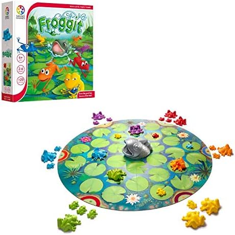 SmartGames Froggit - A Family Board Game for 2-6 Players Ages 6 - Adult