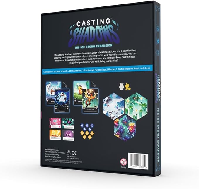 Casting Shadows: The Ice Storm Expansion - Designed to be Added to Your Casting Shadows Card Game