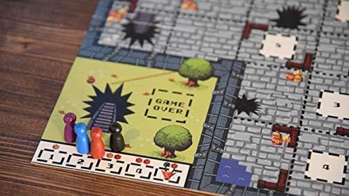 Dungeon Royale - Best Rated Strategy Board Game by Gatwick Games - Popular New Game Funded on Kickstarter - Great for Family Game Night and Birthday Party Events - 2 to 5 Players [Grey]