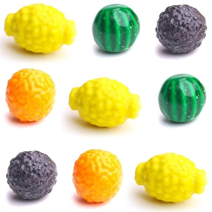 Seedlings Gumballs for Kids - 1.7lb Seedling Original Gum - Fruit Shaped Gumballs - Chewing Bubble Gum for Kid - Colored Gum Balls