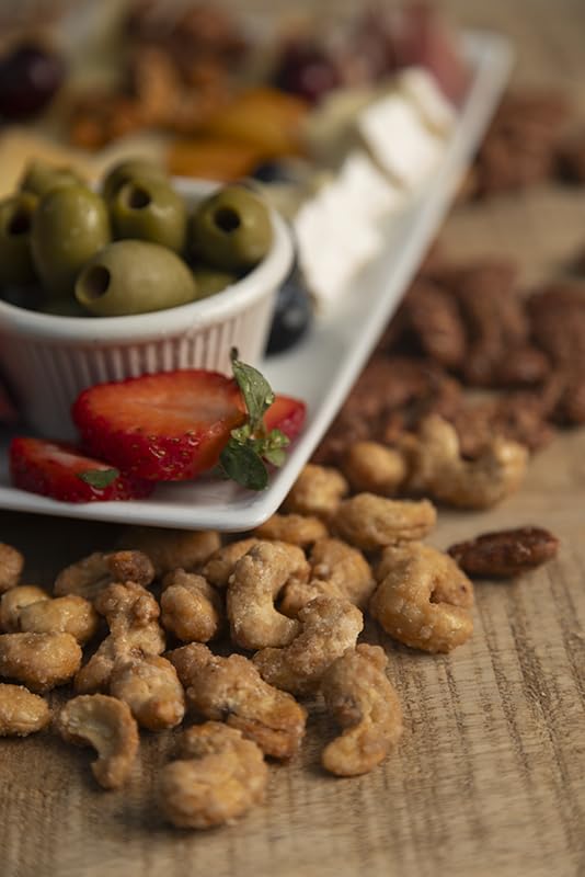 OZARK NUT ROASTERS, Chocolate-Covered Pecans, Chocolate Flavored Savory Snacks, World-Class Gourmet Candied Nuts, Resealable Pack of 2 (16.0 oz)