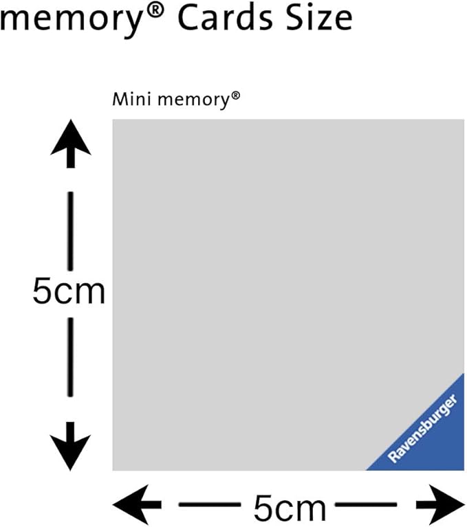 Ravensburger DC Batman Mini Memory Game - Matching Picture Snap Pairs for Kids Age 3 Years Up - Educational Todder Toy