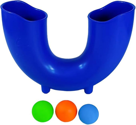 Boatman Throwing Skill Game Set with 3 Balls,Gifts for Teens and Adults Indoor & Outdoor Games, Fun Party Supplies, Cultivating Hands-on and Juggling Skills (Blue)