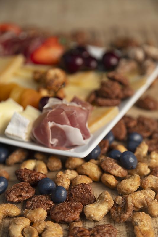 OZARK NUT ROASTERS, Chocolate Covered Cashews, Premium Chocolate Flavored Snacks, World-Class Gourmet Candied Nuts, Resealable Pack of 2 (16.0 oz)