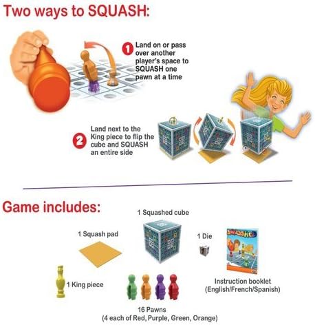Squashed 3D Strategy Board Game