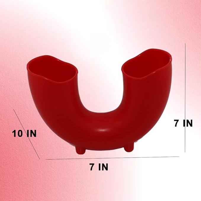 Boatman Throwing Skill Game Set with 3 Balls,Gifts for Teens and Adults Indoor & Outdoor Games, Fun Party Supplies, Cultivating Hands-on and Juggling Skills (RED)