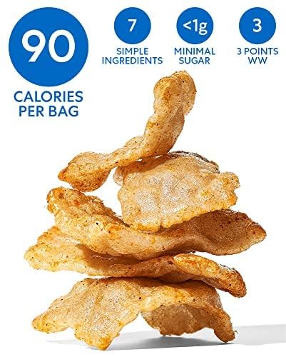 SNACKLINS Plant Based Crisps SEA SALT & VINEGAR - Gluten Free, Grain Free, 100% Kosher, Vegan Healthy Snacks, Crunchy Puffed Snack, Only 100 Calories Per Bag - .9oz Bag (Case of 6)