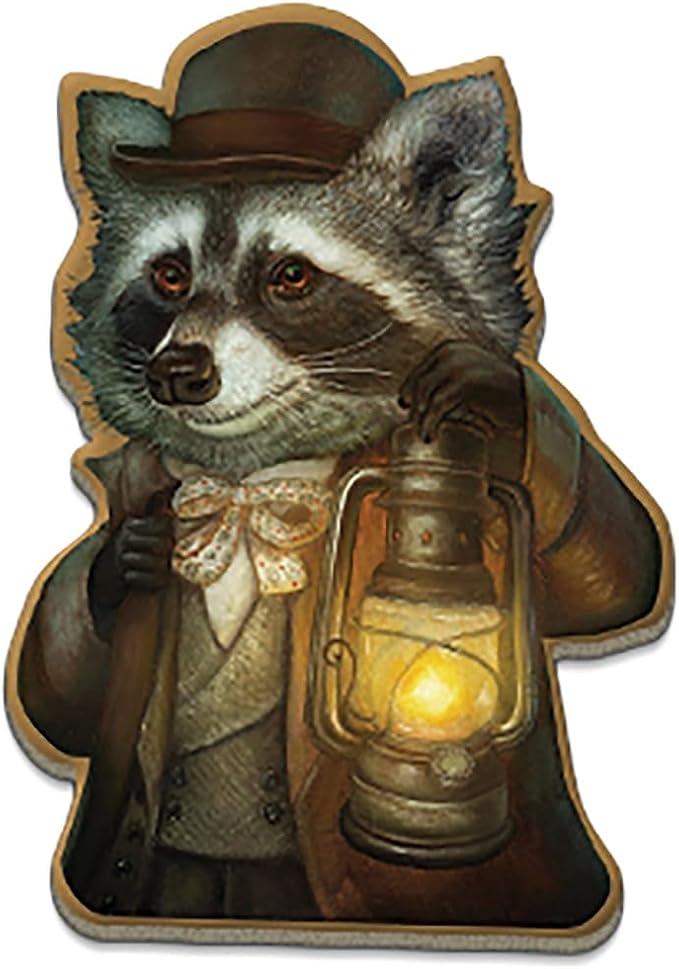 Raccoon Tycoon - Gateway Strategy Board Game for Adults and Family | Fast, Fun, Economic and Set-Collecting Competitive Game | 2-5 Players | Ages 8 and Up | 60-90 Minutes | by Forbidden Games