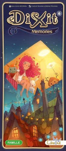 Dixit Memories Board Game EXPANSION - Explore a Fantastical World with 84 Original Art Cards! Creative Storytelling Game for Kids & Adults, Ages 8+, 3-6 Players, 30 Min Playtime, Made by Libellud