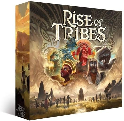 Rise of Tribes Strategy Board Game - Build, Explore, Dominate - Perfect for Family Game Nights and Board Game Enthusiasts