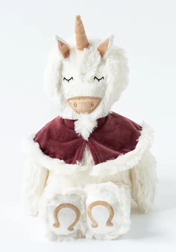 Slumberkins Shine Bright Unicorn Kin + Affirmation Card - Promotes Positive Self-Esteem, Authenticity & Community - Holiday SEL Toys for Boys and Girls