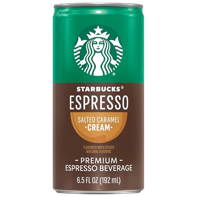 Starbucks Doubleshot, Salted Caramel, 6.5 Ounce, 12 Count (Packaging May Vary)