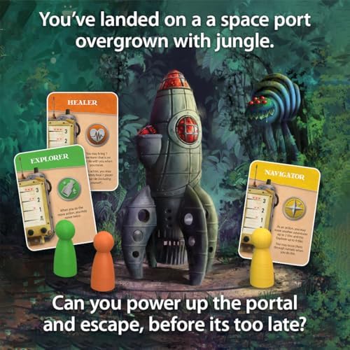 Gamewright - Forbidden Jungle - Cooperative Board Game