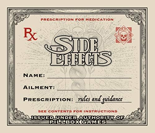 Pillbox Games Side Effects: Unleash The Fun & Chaos Using Therapy & Medication in This Hit Card Game for 2 to 8 Players