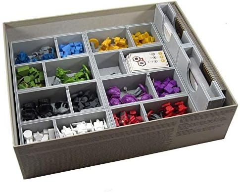 Folded Space Scythe and Invaders from Afar Board Game Box Inserts