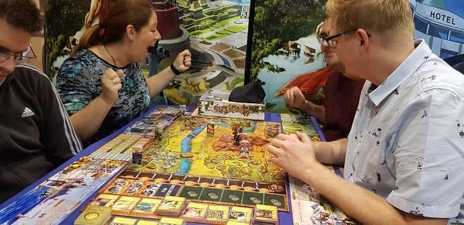 Revised Edition - Cooperative/Competitive/Solo Game Modes | Fixed Manual Cards & Mini's | Fantasy Board Game | D&D RPG Style | Adventure with Resource Management Tabletop Game | 1-4 Players