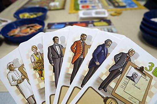 Games Grand Austria Hotel Board Game | Action Drafting Strategy Game for Adults and Kids | Ages 12+ | 2-4 Players | Average Playtime 60-120 Minutes | Made by Lookout Games