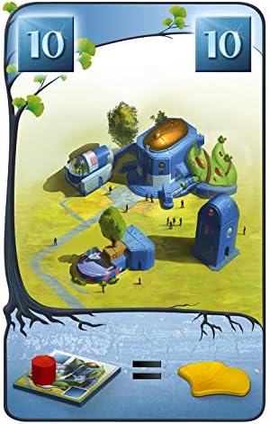 Pearl Games Ginkgopolis Board Game | Competitive Worker Placement Strategy Game for Adults and Kids | Ages 10+ | 1-5 Players | Average Playtime 45 Minutes | Made by Pearl Games