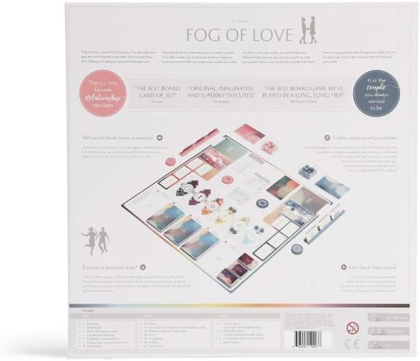 Hush Hush Projects Fog of Love Romantic Love As A Comedy Board Game (HHS0007)