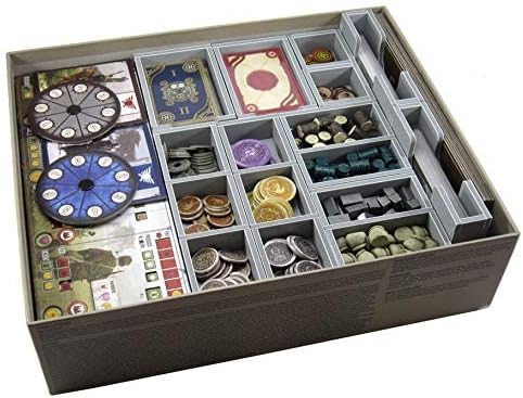 Folded Space Scythe and Invaders from Afar Board Game Box Inserts