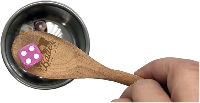 Lethal Chicken Games Dice Batter – Fun Dice Game for Kids and Families | Fast-Paced for 2-4 Players | Party Classroom or Travel Game for Ages 8-12 & Adults | Food-Themed Board Game