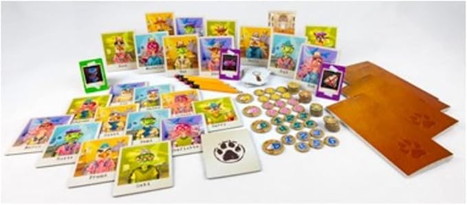 Tabletop Strategy Game, for Kids Teens Adults Family Game Nights, Solve The Mystery, Board Game for 2 to 4 Players, Ages 8+, Museum Suspects by Blue Orange Games