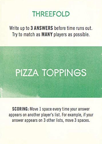 Listography: The Game: May The Best List Win! (Board Games, Games for Adults, Adult Board Games)