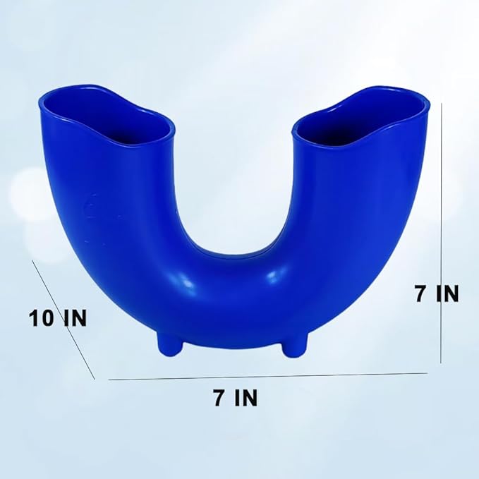 Boatman Throwing Skill Game Set with 3 Balls,Gifts for Teens and Adults Indoor & Outdoor Games, Fun Party Supplies, Cultivating Hands-on and Juggling Skills (Blue)