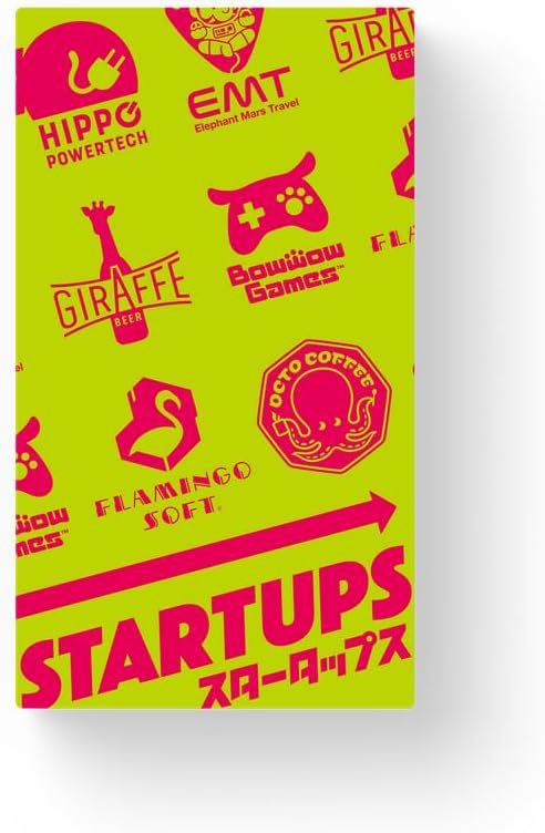 Startups – Strategic Investment Card Game | 3–7 Players | Ages 10+ | Portable Travel Game