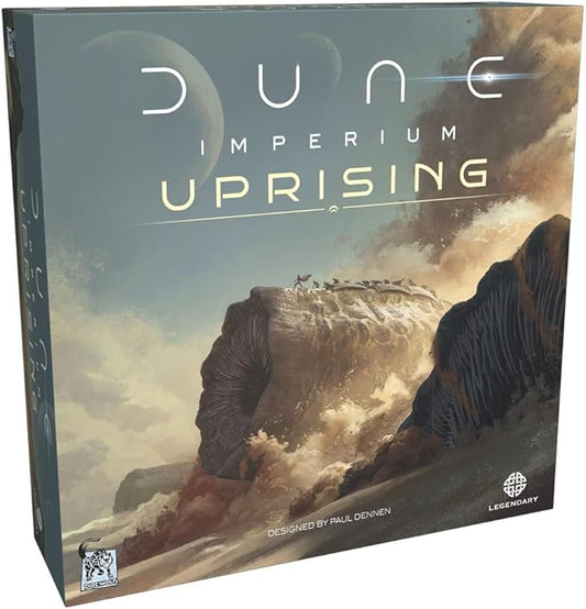 Dune: Imperium - Uprising Expansion (1-6 Players, 13+) by Dire Wolf