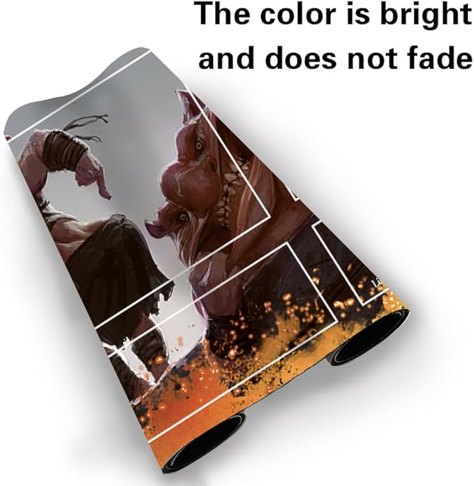 Board Game MTG Playmat Games Size 60X35 cm CCG Compatible for TCG RPG CCG Play mats (Goblin-Diplomats-Zone)