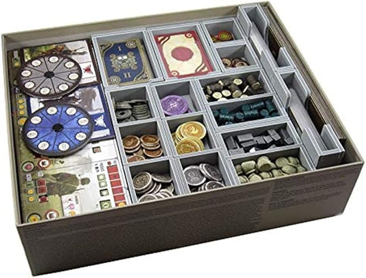 Folded Space Scythe and Invaders from Afar Board Game Box Inserts