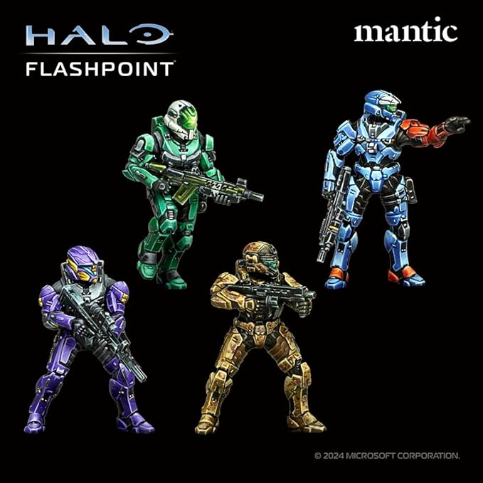 mantic Games, Halo: Flashpoint - The Tactical Miniatures Game (Spartan Edition)